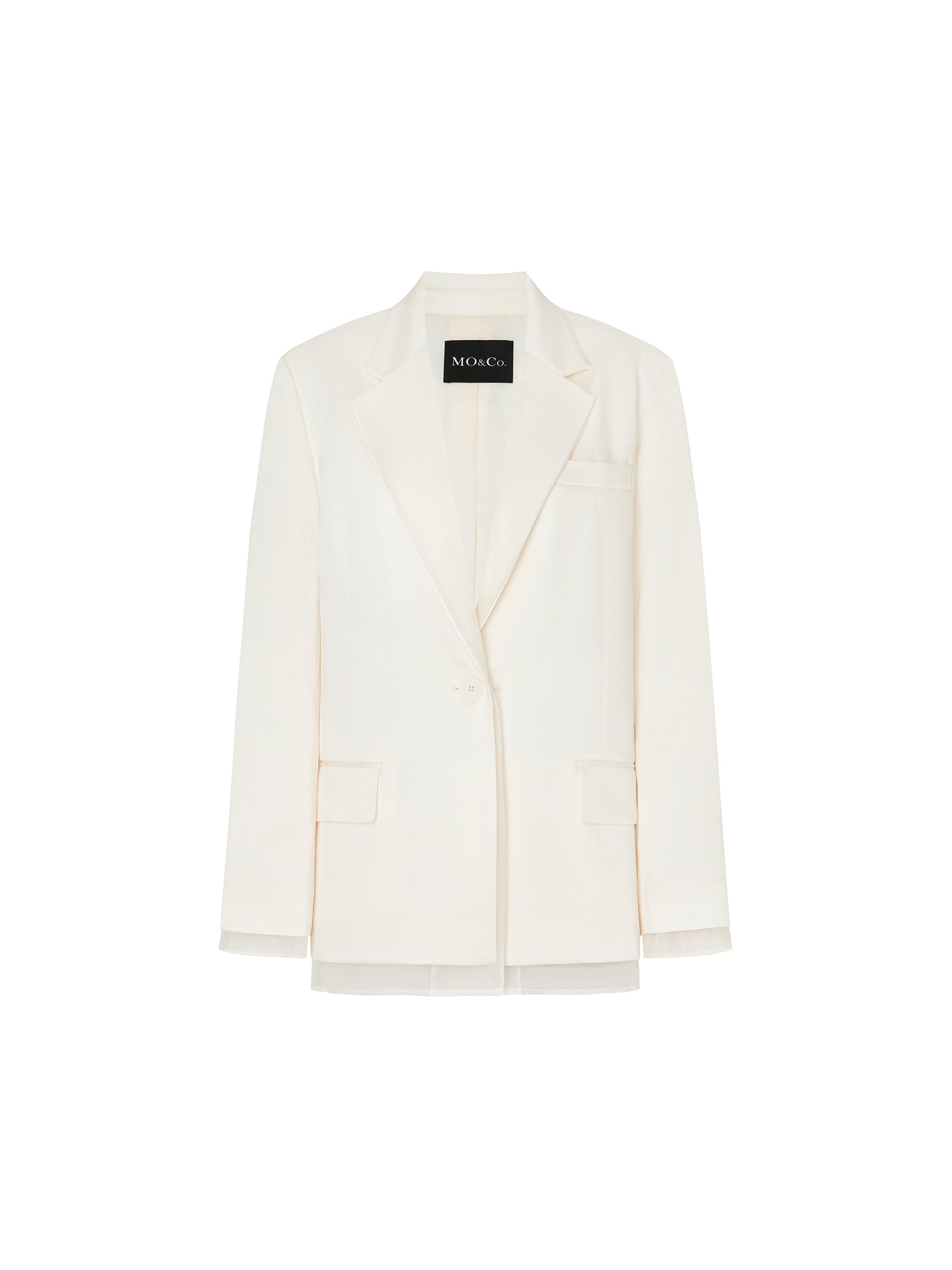 Women's Layered Structure Vanilla Chic Blazer