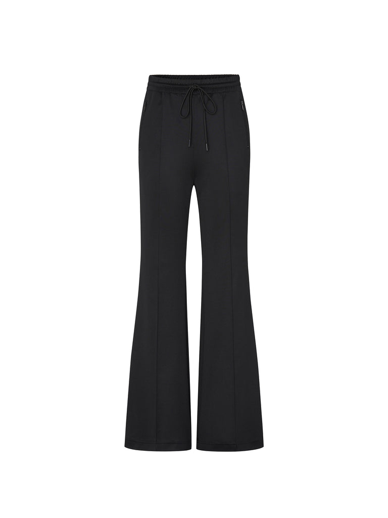 Elasticated waistband Casual Pants in Black