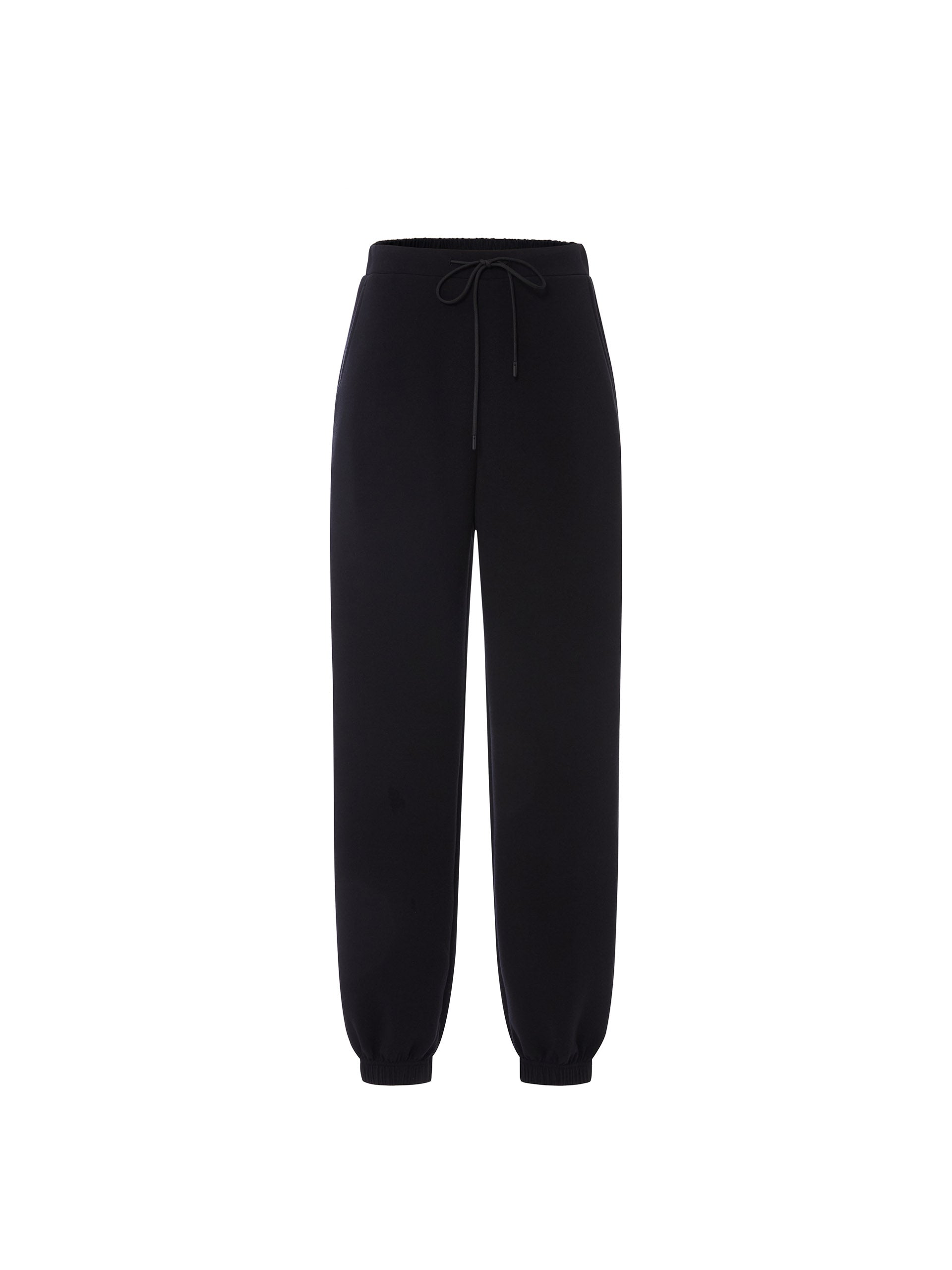 Women's Drawstring Jogging Pants in Black