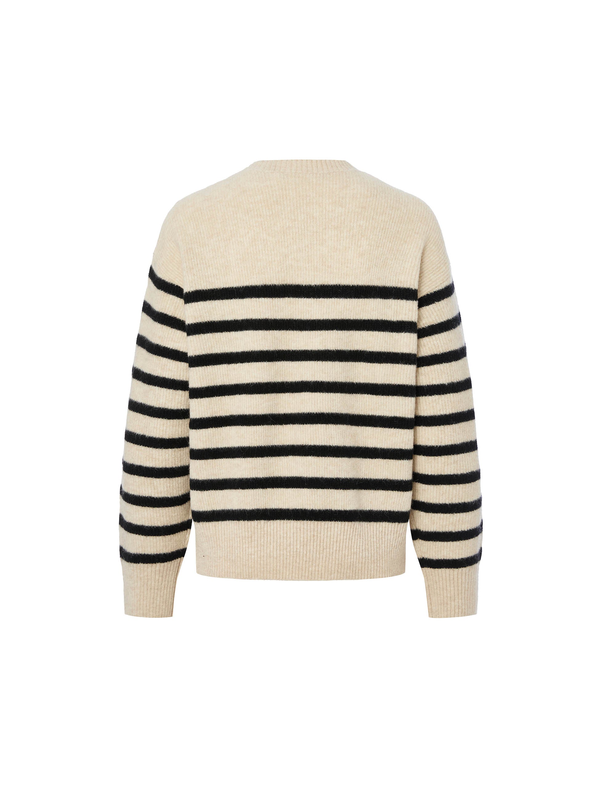 MO&Co. Women's Wool Blend Stripe Sweater