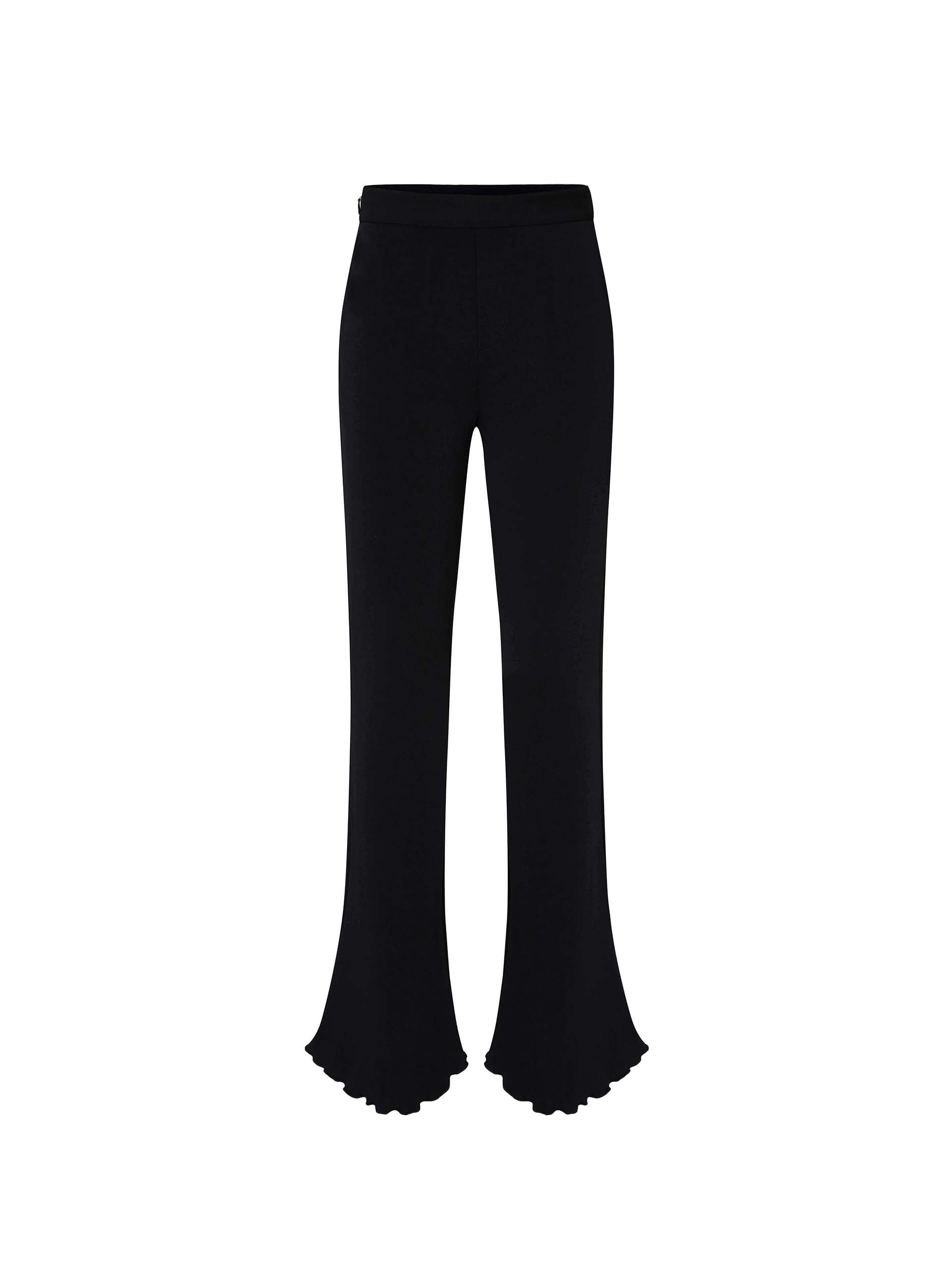 MO&Co. Women's High Rise Black Maxi Pants