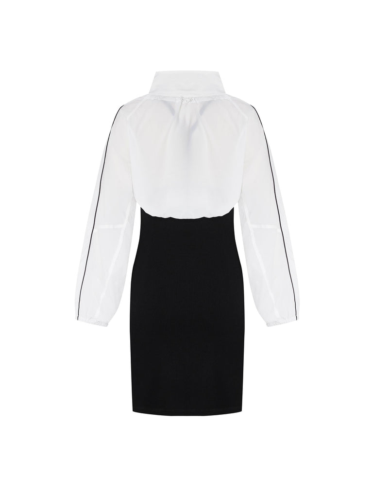 Shop MO&Co. Women's Mini Length Dress Set in Black