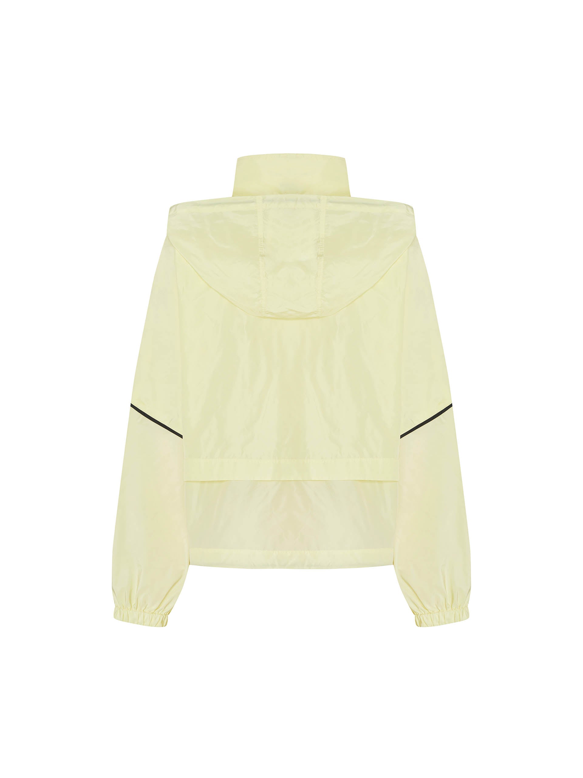 Women's Contrast Hooded Gorpcore Jacket in Yellow