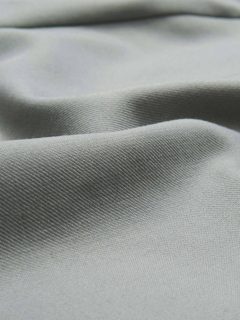 Women's Wool Blend Wrap Plaid Pleated Skort in Grey