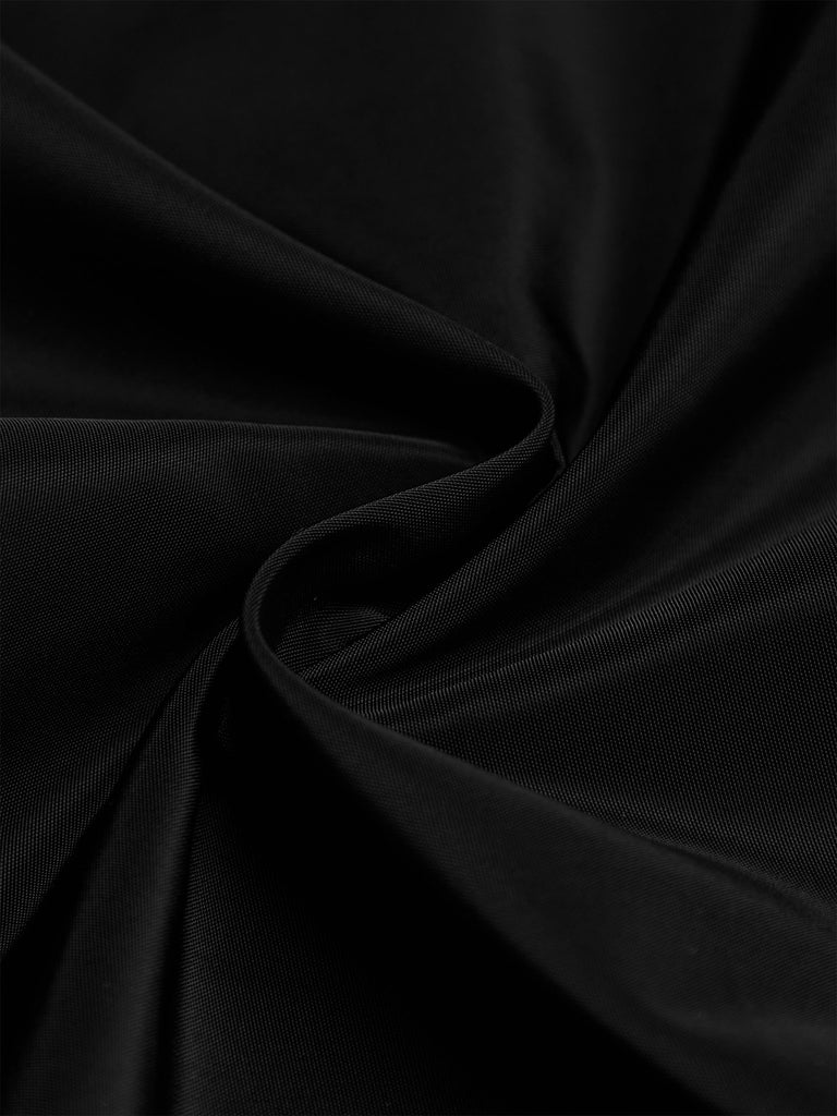 Drawstring Gorpcore Cargo Pockets Black Skirt