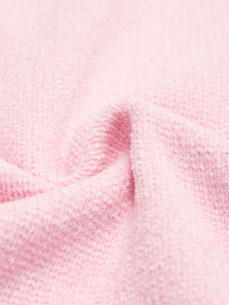 Pink Athleisure Drawstring Hooded Jacket
