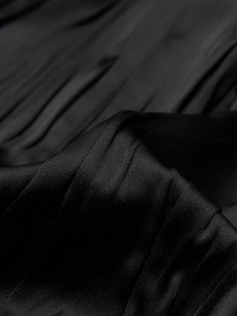 Textured Structured Black Chic Blazer