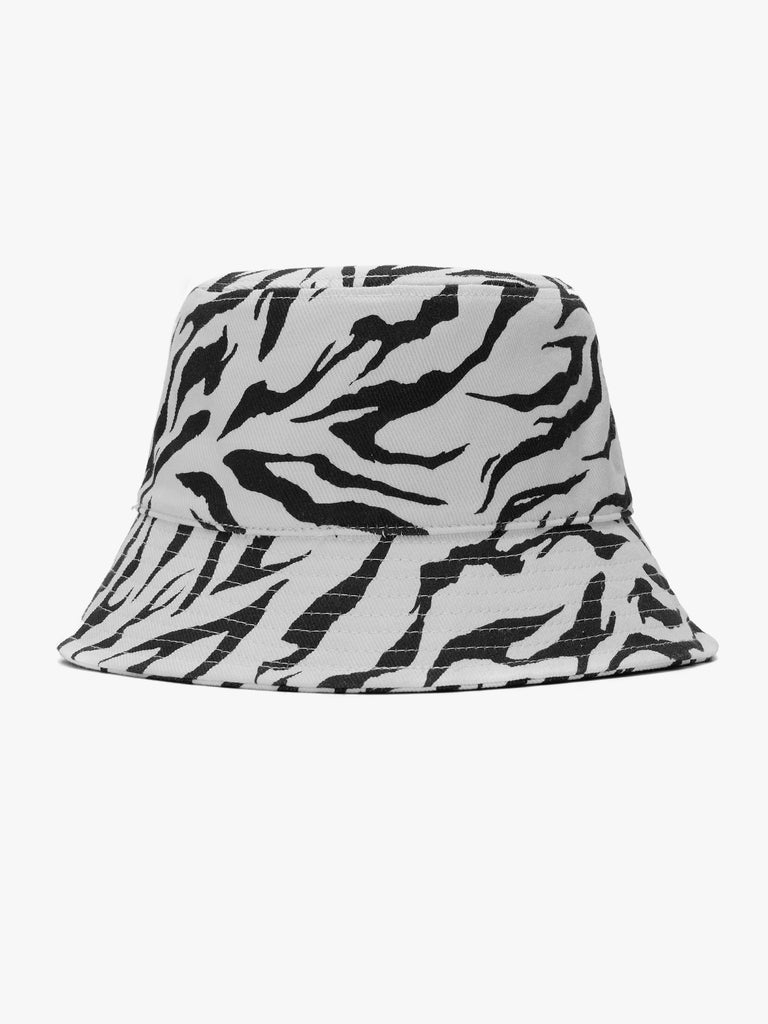 MO&Co. Women's Monogram Print Bucket Hat Fitted Casual
