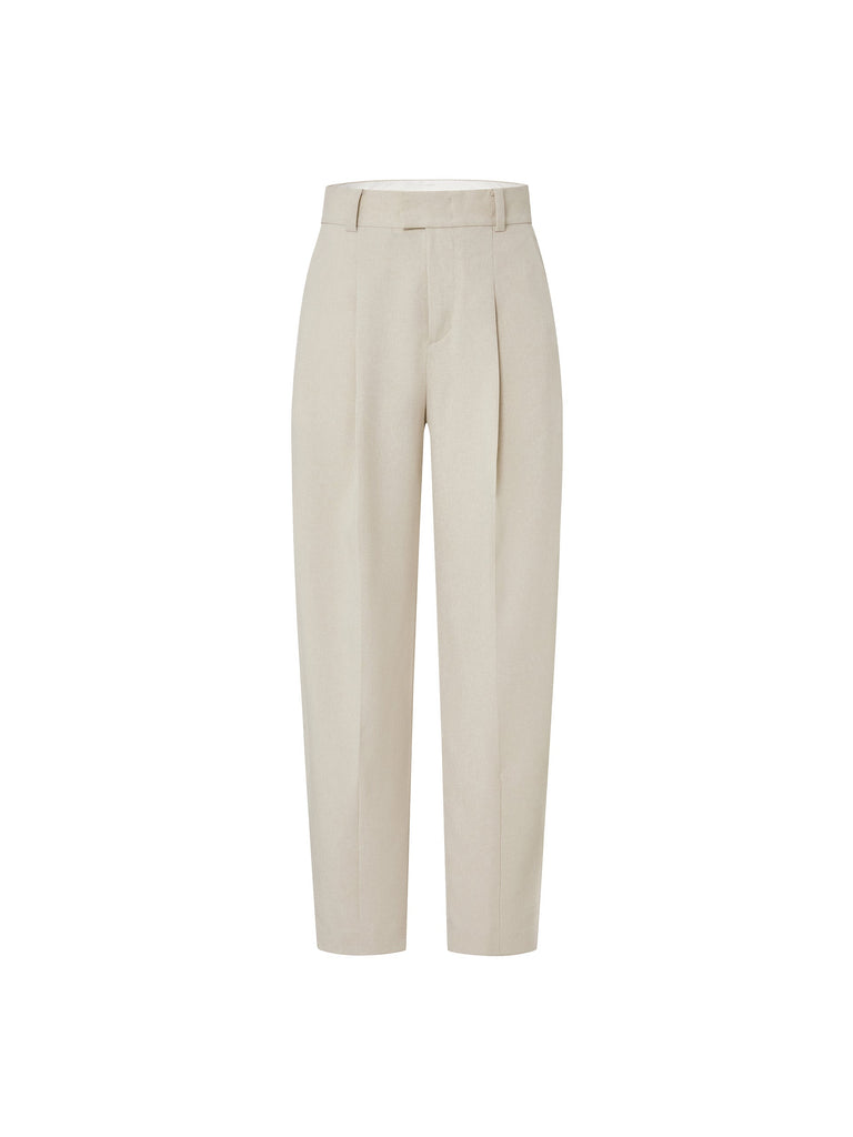MO&Co. Women's Tapered Suit Straight Chic Trouser Pants For Women