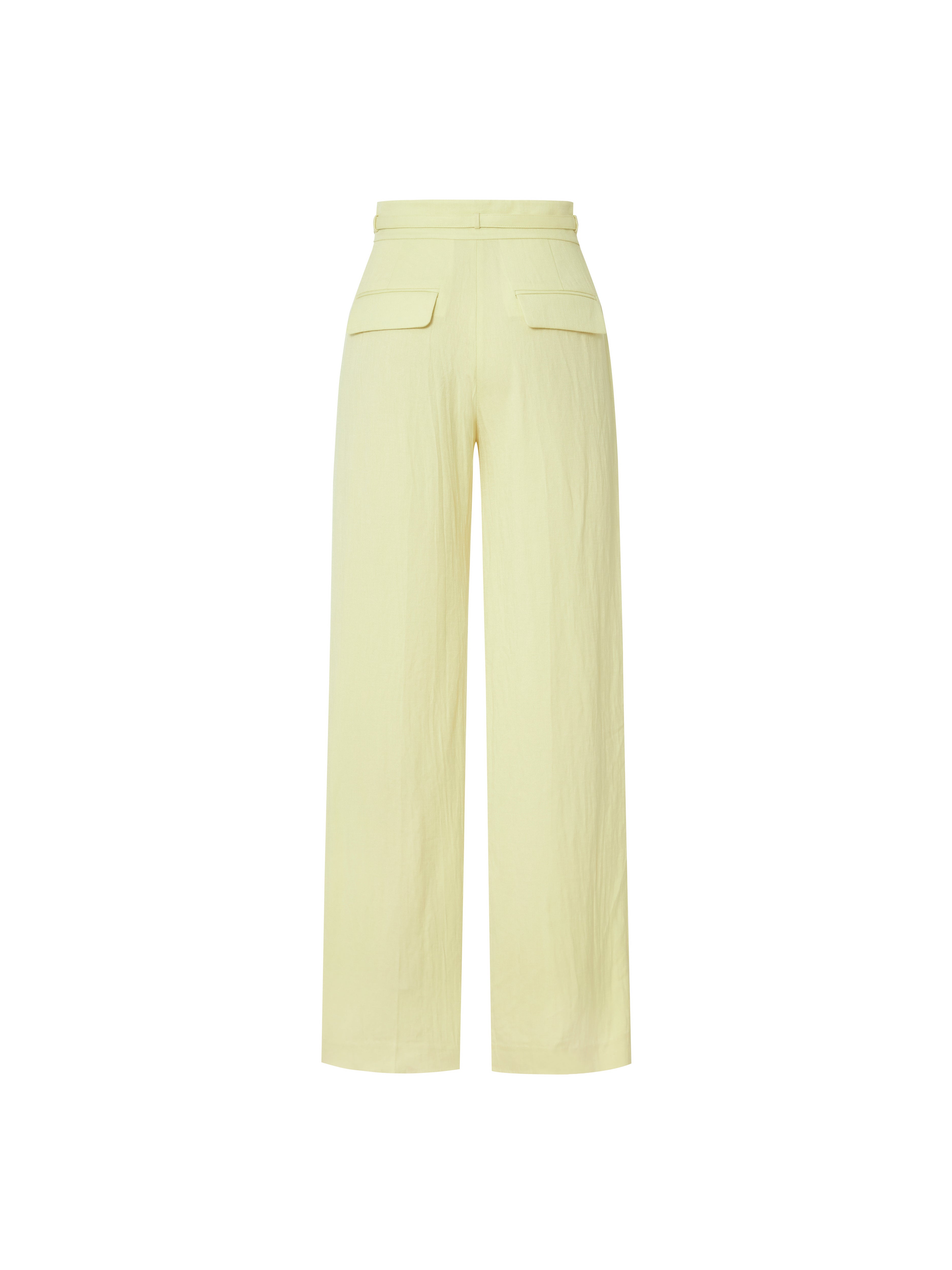 MO&Co. Women's Triacetate Wide Leg Trousers Loose Casual Trouser Pants For Women