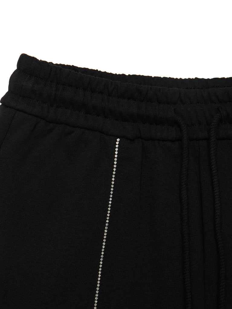 MO&Co. Women's Cotton Drawstring Casual Pants Loose Casual   Summer Pants Women