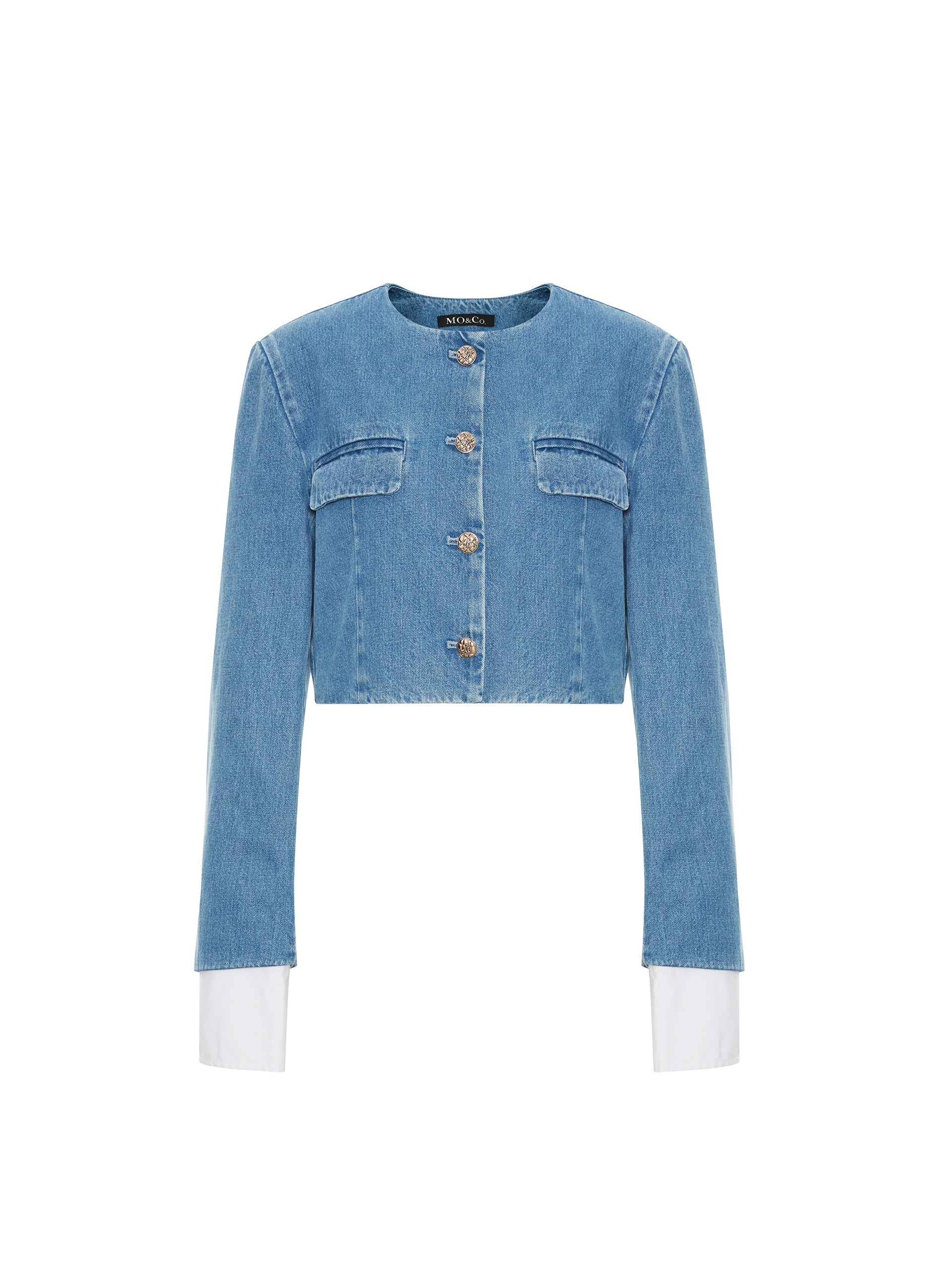 Cropped Denim Jacket MBB3JKTT07