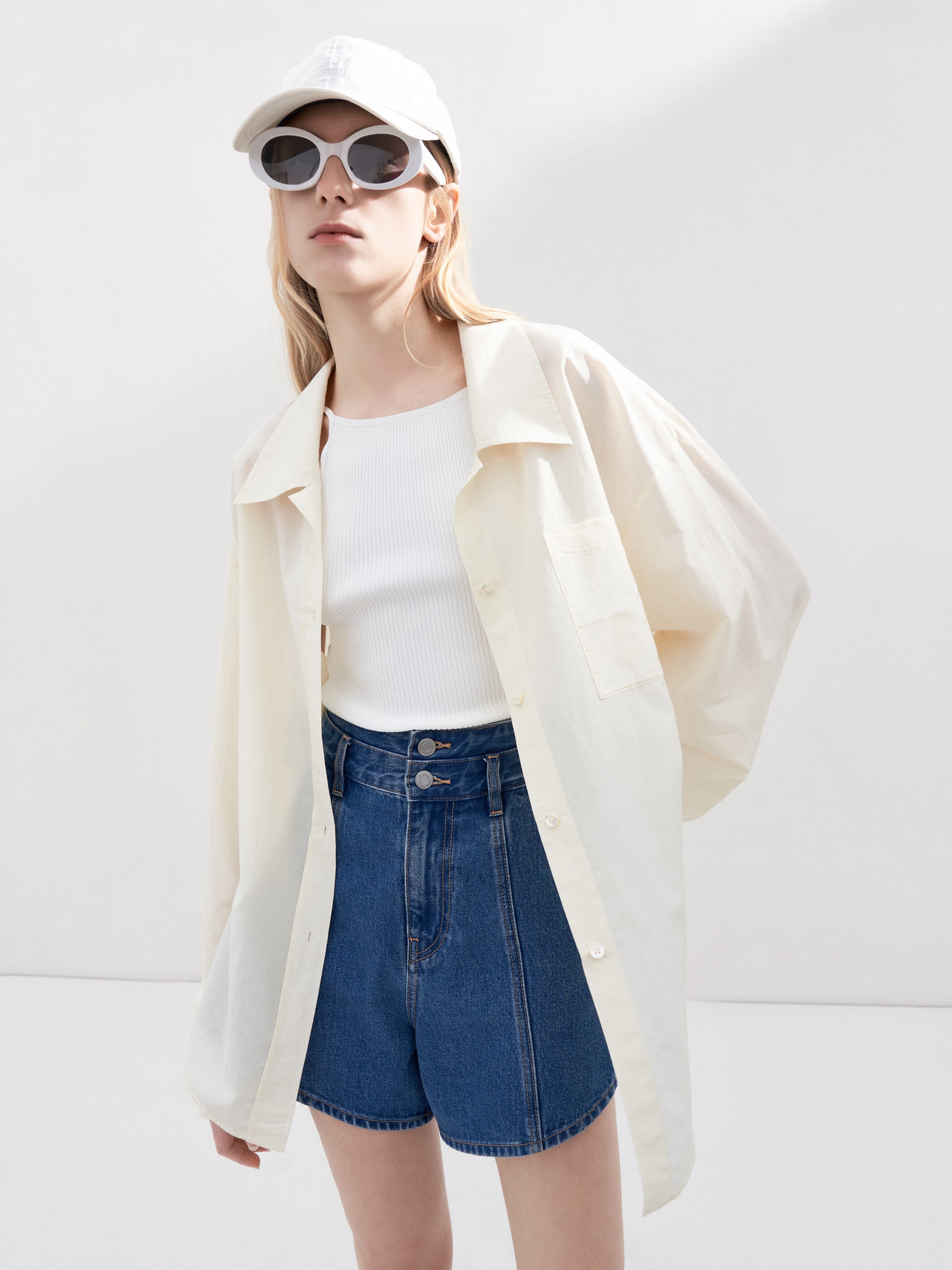 Oversized Split Shirt MBB2SHT008