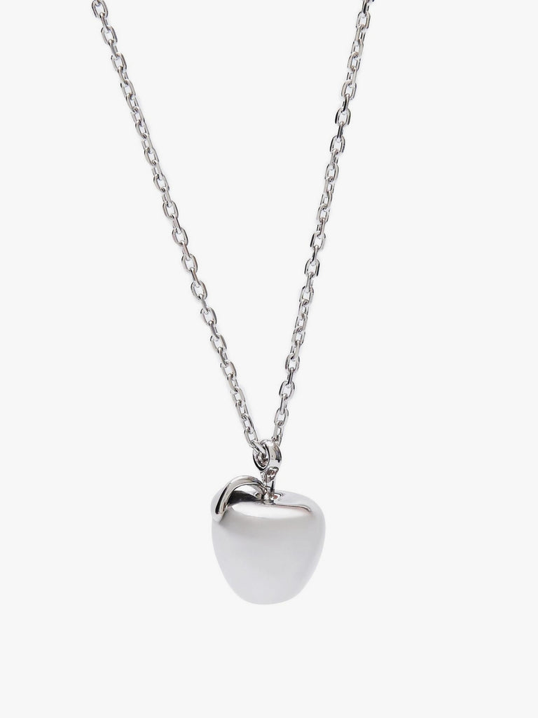 Apple Pendant Necklace in Sliver Color