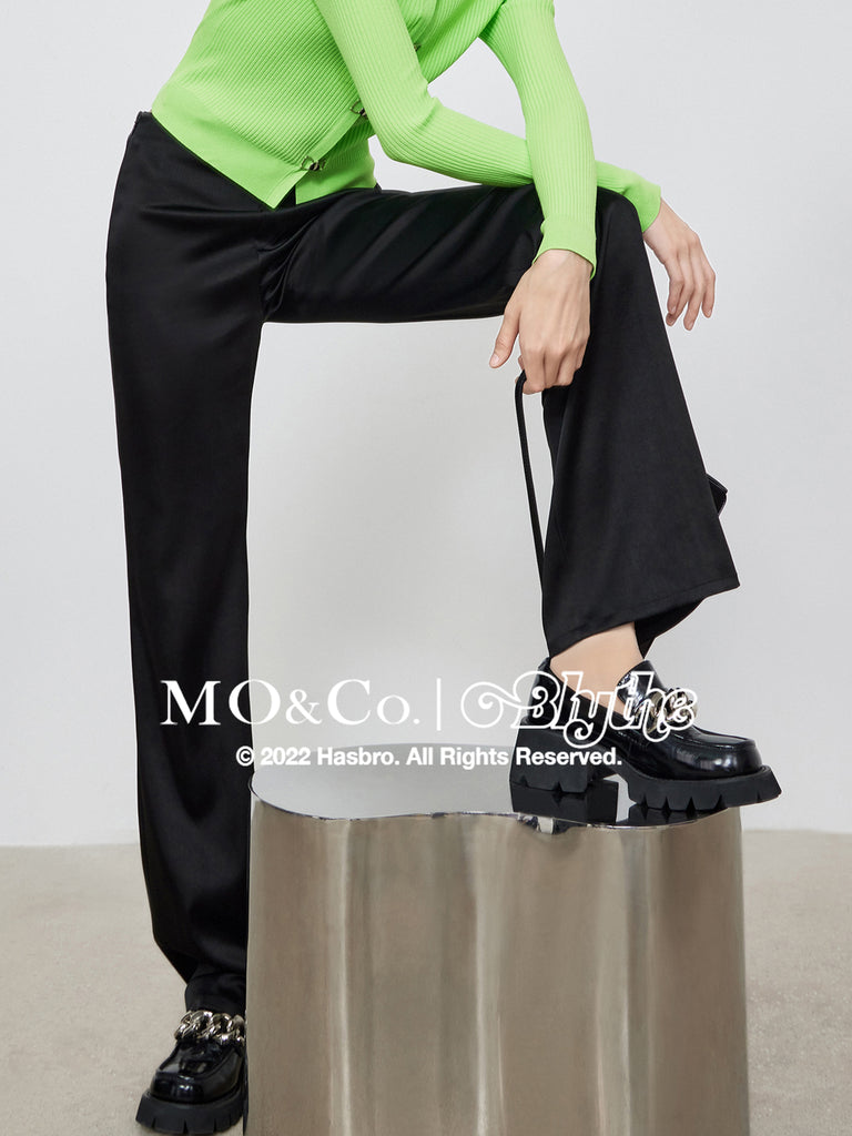 MO&Co.｜Blythe Collaboration Deconstructed Pants Fitted Chic Stylish Pant