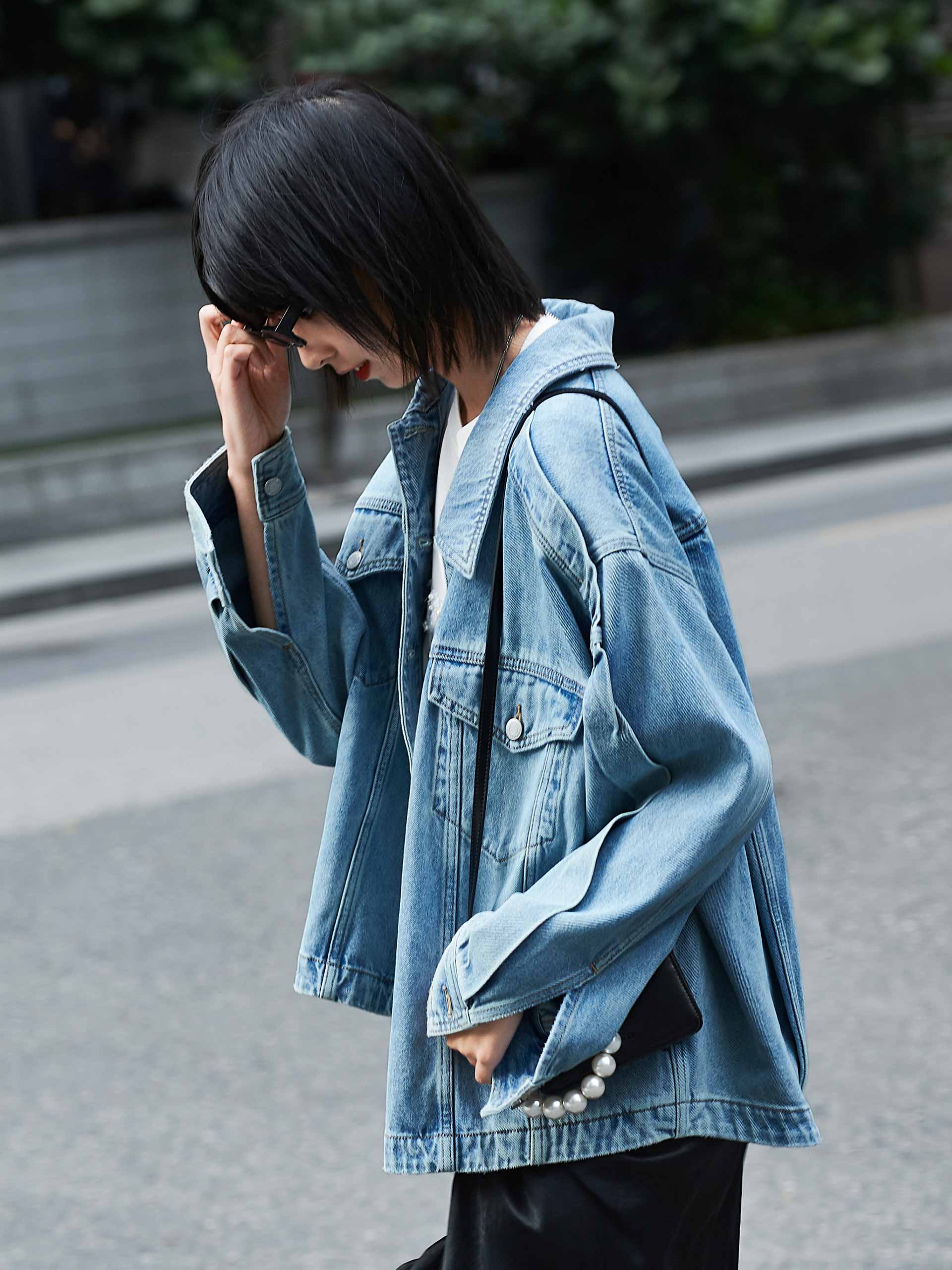 Oversized Denim Jacket MBB1JKTT14